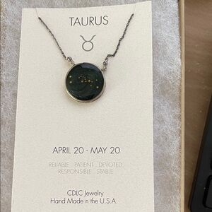 CDLC Jewelry Taurus Pendant Necklace